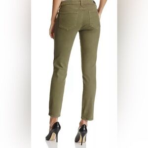 PAIGE Kylie Cropped Skinny Jeans Faded Leaf Size 25